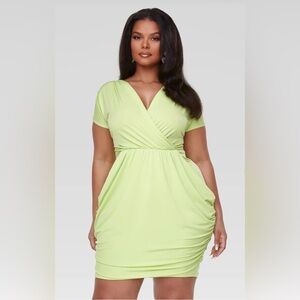 Fashion to Figure Vibrant Green Bodycon Dress